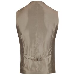Wilvorst SINCE-1916 Herren Weste V-Neck Drop8 Braun strukturiert 102