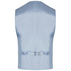 Wilvorst SINCE-1916 Herren Weste V-Neck Modern-Fit Hellblau Floral 98