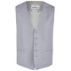 Wilvorst SINCE-1916 Herren Weste V-Neck Modern-Fit Hellblau gepunktet