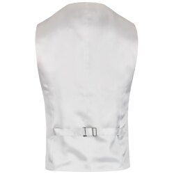 Wilvorst SINCE-1916 Herren Weste V-Neck Modern-Fit Hellblau gepunktet 48
