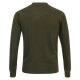 REDMOND Casual Herren Pullover Langarm V-Neck Comfort Olivgrün 3XL