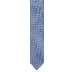 VENTI Herren Business-Krawatte 6cm Seide gewebt Blau...