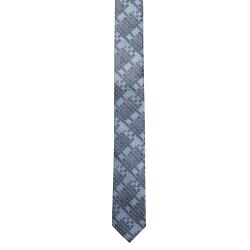 VENTI Herren Business-Krawatte 6cm Seide gewebt Blau...