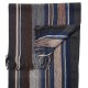 CASAMODA Herren Schal Fransen Polyacryl Strick Beige gestreift