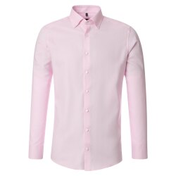 VENTI Herren Businesshemd Langarm Button-Down Modern-Fit...
