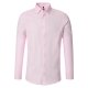 VENTI Herren Businesshemd Langarm Button-Down Modern-Fit Rosa 40