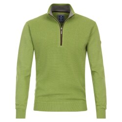 REDMOND Casual Herren Strick-Troyer Comfort Baumwolle...