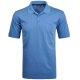 RAGMAN Herren Poloshirt Kurzarm Polokragen Regular Baumwollmix Blau M