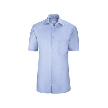 Greiff LEASING Herren Business Kurzarm New-Kent Regular Hellblau
