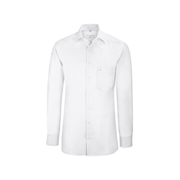 Greiff LEASING Herren Hemd Langarm New-Kent Regular-Fit Weiß