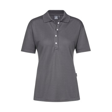 Greiff SHIRTS Damen Poloshirt Kurzarm Polokragen Regular Anthrazit