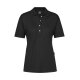 Greiff SHIRTS Damen Poloshirt Kurzarm Polokragen Regular Schwarz