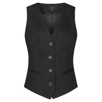 Greiff CASUAL Damen Jerseyweste Regular-Fit Anthrazit meliert