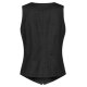 Greiff CASUAL Damen Jerseyweste Regular-Fit Anthrazit Glencheck