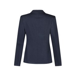 Greiff CASUAL Damen Jersey-Blazer Regular-Fit Blau meliert