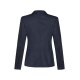Greiff CASUAL Damen Jersey-Blazer Regular-Fit Blau Glencheck