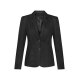 Greiff CASUAL Damen Jersey-Blazer Regular-Fit Anthrazit Glencheck