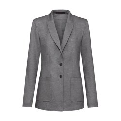 Greiff CASUAL Damen Jersey-Longblazer Regular Hellgrau...