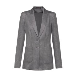 Greiff CASUAL Damen Jersey-Longblazer Regular Hellgrau...