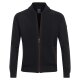REDMOND Casual Herren Strickjacke Zipper Baumwolle Marine