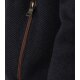 REDMOND Casual Herren Strickjacke Zipper Baumwolle Marine