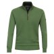 REDMOND Casual Herren Strick-Troyer Comfort Baumwolle Grün