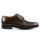 Prime Shoes ROMA Herren Schnürschuh aus feinstem Kalbsleder Rahmengenäht Braun Crust Castagno EU39/UK6-EU50/UK14 EU46,5