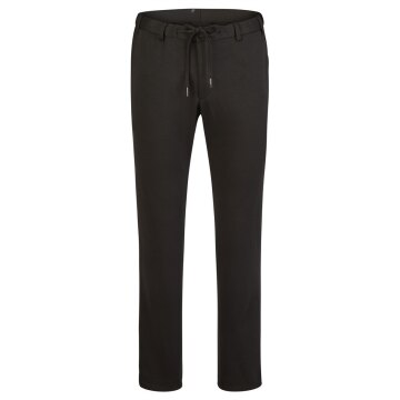 HECHTER Paris CASUAL Herren-JOGGPANTS Modern-Fit Schwarz