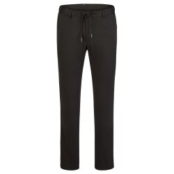 HECHTER Paris CASUAL Herren-JOGGPANTS Modern-Fit Schwarz