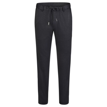 HECHTER Paris CASUAL Herren-JOGGPANTS Modern Blau Microdesign