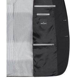 HECHTER Paris TAILORED Herren-Anzugsakko Shape-Fit Schwarz