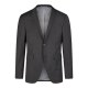 HECHTER Paris TAILORED Herren-Anzugsakko Shape-Fit Schwarz