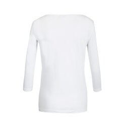 HECHTER Paris ESSENTIALS Damen Shirt 3/4 Rundhals Weiß