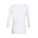 HECHTER Paris ESSENTIALS Damen Shirt 3/4 Rundhals Weiß