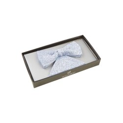 Wilvorst SINCE-1916 Herren Schleife Einstecktuch Hellblau...