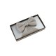 Wilvorst SINCE-1916 Herren Schleife Einstecktuch Beige gepunktet