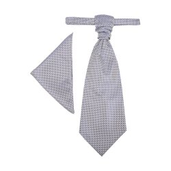 Wilvorst SINCE-1916 Herren Plastron Einstecktuch Hellblau...