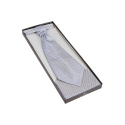 Wilvorst SINCE-1916 Herren Plastron Einstecktuch Hellblau...