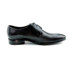 Prime Shoes ORLANDO Herren Schnürschuh FLEX-Line Crust Schwarz/Black 11