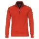 REDMOND Casual Herren Strick-Troyer Comfort Baumwolle Terra