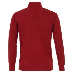 REDMOND Casual Herren Strick-Troyer Zipper Comfort...