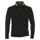REDMOND Casual Herren Strick-Troyer Zipper Comfort Anthrazit