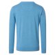 REDMOND Casual Herren Pullover Langarm Rundhals Comfort Hellblau