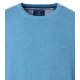 REDMOND Casual Herren Pullover Langarm Rundhals Comfort Hellblau