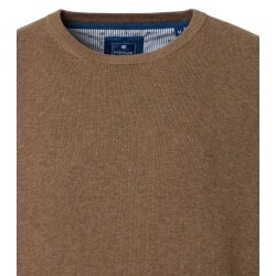 REDMOND Casual Herren Pullover Langarm Rundhals Comfort...
