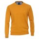 REDMOND Casual Herren Pullover Langarm Rundhals Comfort Gelb