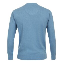 REDMOND Casual Herren Pullover Langarm V-Neck Comfort...