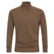 REDMOND Casual Herren Pullover Langarm Rollkragen Comfort Braun