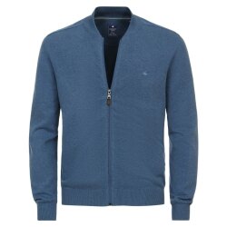 REDMOND Casual Herren Strickjacke College Zipper Comfort...