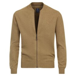 REDMOND Casual Herren Strickjacke College Zipper Comfort...